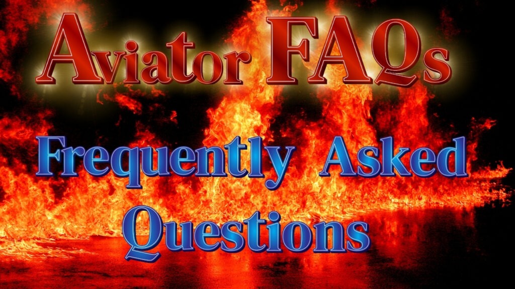 aviator game FAQs